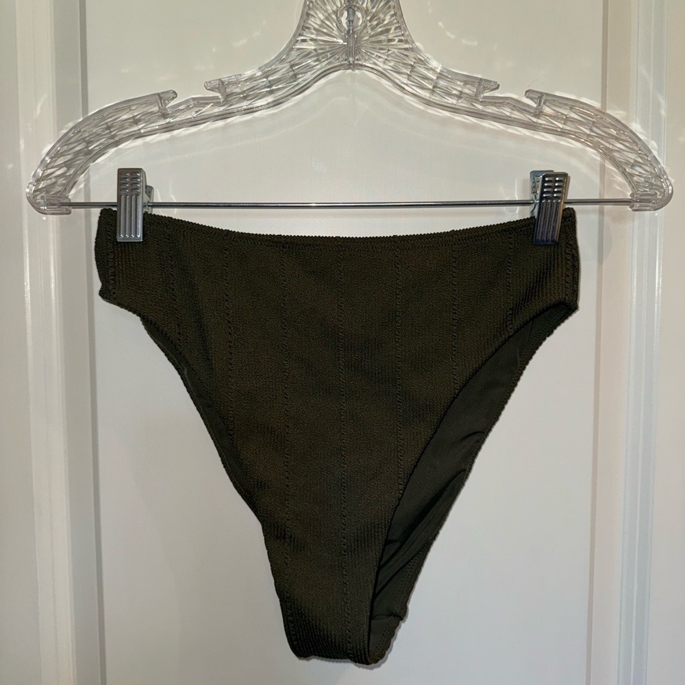 Aerie Olive Green Swim Bottoms